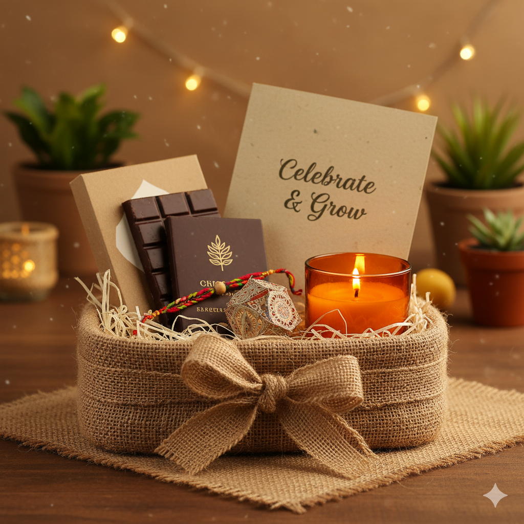 eco friendly and sustainable festive hampers